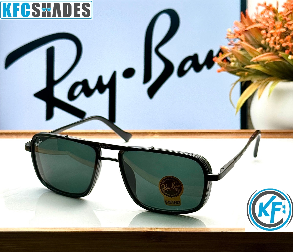 RB 4413 BLACK BLACK GLASS LENS