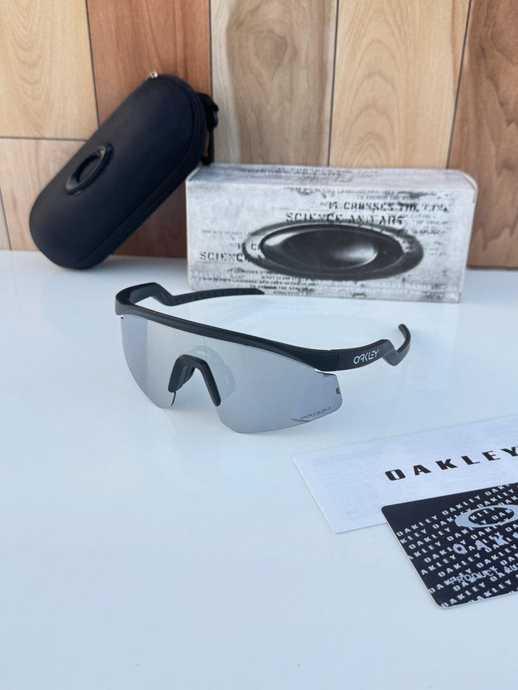 Most Awaited Sports Black Silver Mirror Prizm Sunglasses